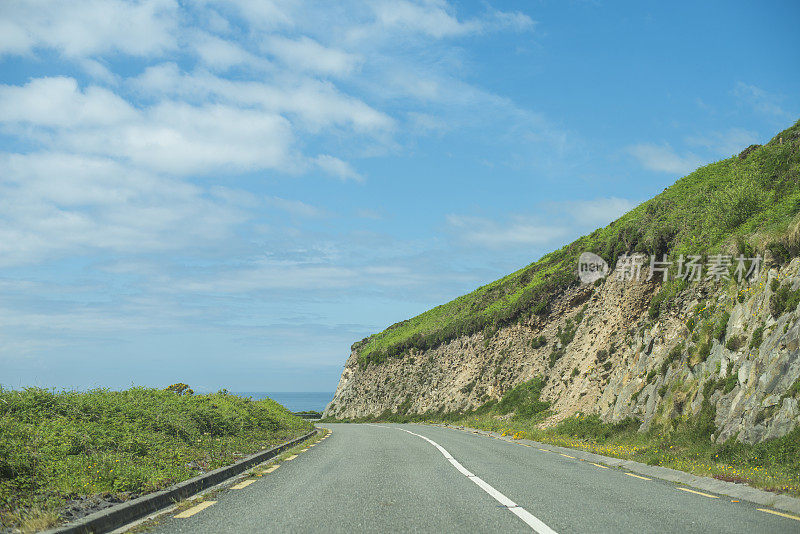 沿着狂野大西洋的方式，丁格尔半岛，布拉斯特群岛，Co. Kerry，爱尔兰。